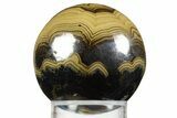 Polished Schalenblende Sphere - Poland #336532-1